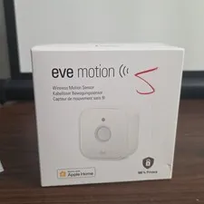 Eve Motion Wireless Motion Sensor SEALED Apple Home Privacy Home Security C