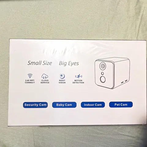 Funstorm 2K Indoor Wi‑Fi IP Security Camera Night Vision Motion Cloud Alexa