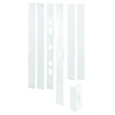 Prime-Line U 11026 Jamb Repair and Reinforcement Kit, 59-1/2 In. Installed, Stee