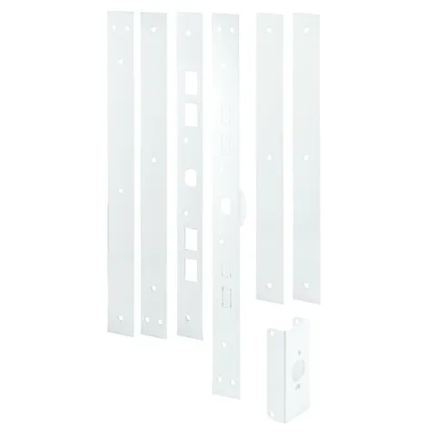 Prime-Line U 11026 Jamb Repair and Reinforcement Kit, 59-1/2 In. Installed, Stee