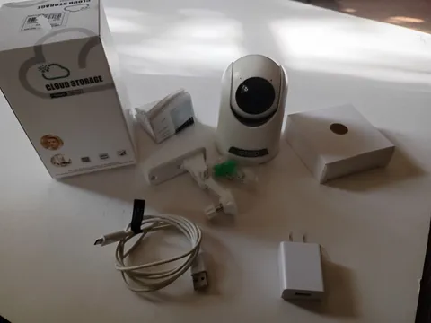 GPED Smart PTZ WiFi Security Camera White ZY-144W1B02 Indoor IP Night Vision