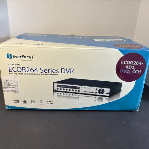 EverFocus ECOR264-4D1 DVR Security Camera Video Recorder 500GB New Open Box