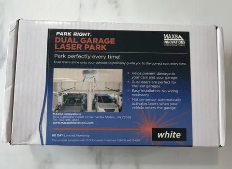 Maxsa 37313-RS Park Right Dual Laser Parking Guide for Garage New