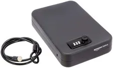 Portable Safe Security Case Lock Box with Combination Lock for Documents