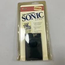 Vintage Sonic Personal Body Alarm Alert - MSI Ear Piercing 116 db Blaster Tested