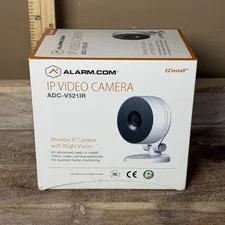 Alarm.com ADC-V521IR 1080P Indoor WiFi IP  Video Camera w/ Night Vision