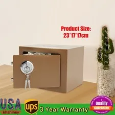 Mini Safe Box, Coin operated Security Box with Mechanical Keys Q235 Steel