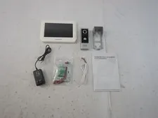 AMOCAM 7023A-M6 - 7" Wireless WiFi Video Doorbell Intercom System, White