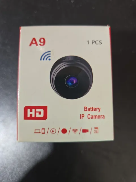 A9 Mini Camera, 1080P HD IP Camera with Magnetic Back Cover, Home Security Mini