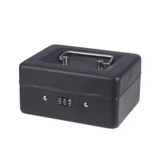 Cash Box Safety Box Small Cash Store Cashier Box with Combination Lock