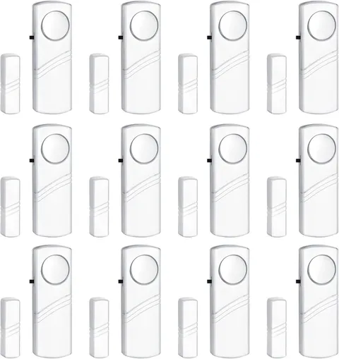 Door Window Alarm, 95DB Door Alarms for Kids Safety, Wireless Sensor Door Window