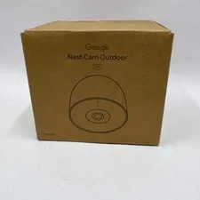 New Google Nest Cam Outdoor (Wired 2nd Gen) Smart Doorbell Camera GPJ15