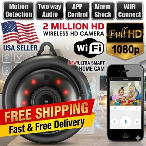 CCTV Camera WiFi 1080P Wireless IR Indoor Outdoor Security Night Vision Home CAM