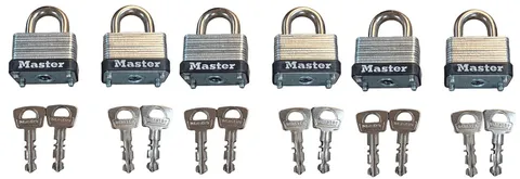 2-PACK Master Lock 1-1/2 in. Warded Padlock Body KAA