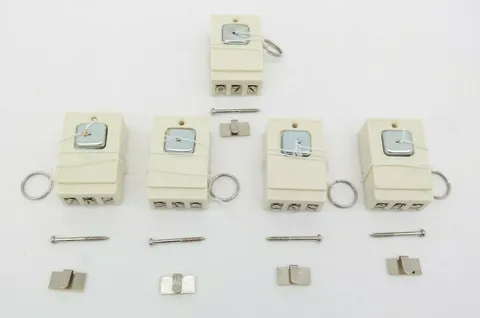 Vintage Magnet & String Door Alarms 250V 3A Lot of 5  T5