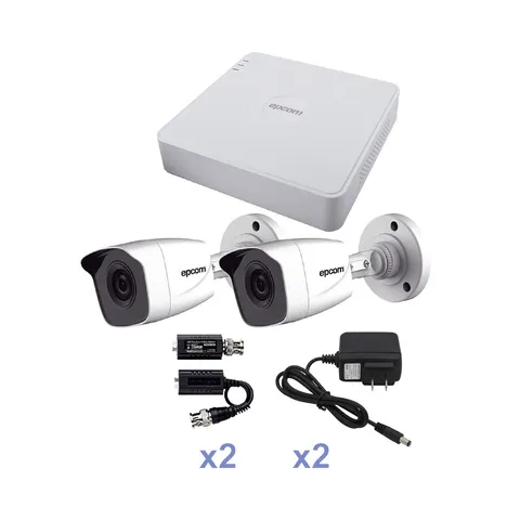 2CH TurboHD IR DVR 4CH CCTV Security Camera System 