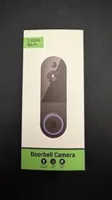 Camtro T52 Wireless Video Doorbell Camera Linen AI Human Detection Night Vision