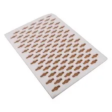 Shipping Insert - 100 Cells Speaker Shockproof EPE Foam Holder - Cardboard Base