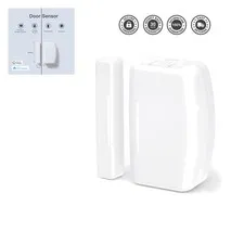 Easy-Install Zigbee Door & Window Sensor - 2- Battery Life, Smart Automation