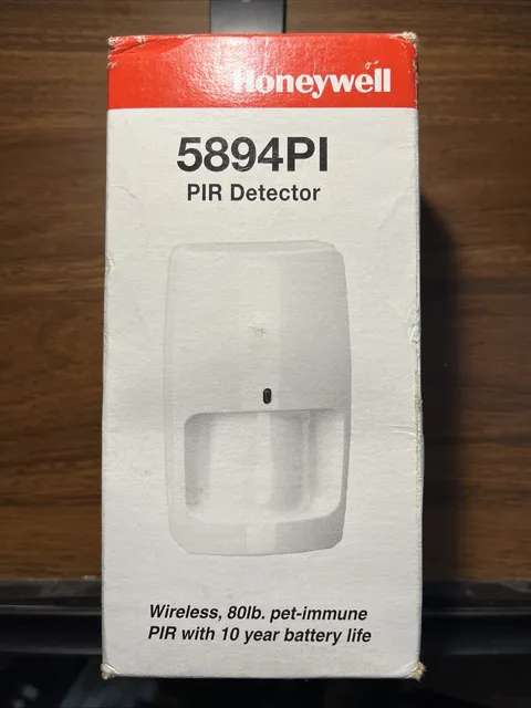 NEW Honeywell 5894PI Wireless PIR Motion Detector 80 lb Pet-Immunity SHIPS FREE