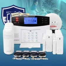 HOMSECUR Wireless &wired WIFI 4G Burglar Intruder Alarm System SOS Intercom