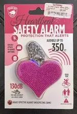 HEARTBEAT SAFETY KEYCHAIN ALARM From Guard Dog - New