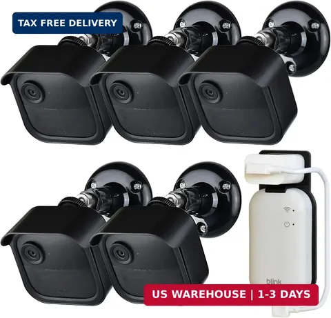 5PACK Blink Outdoor Camera Mount Bracket with Sync Module Core/XR Outlet Mount f