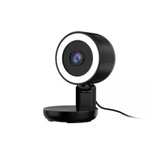 Smart 5Ghz Wi-Fi Foldable Indoor 2K Full HD Plug-In Security Camera with LED Lig
