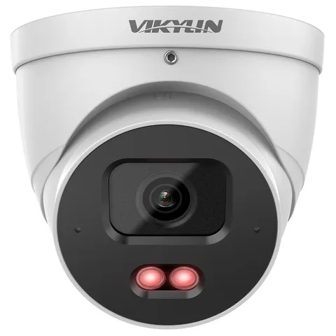 Vikylin 4MP POE IP Camera Outdoor Indoor IR 30M with Audio Onvif Wired IVS Metal