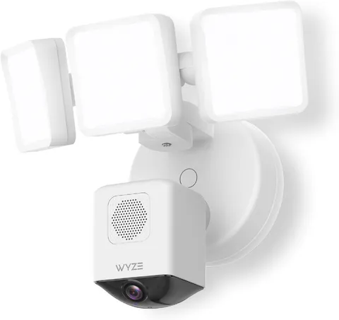 Floodlight Camera Pro, Pcmag Editors' Choice 3000-Lumen Leds, 2.5K HD Outdoor Se