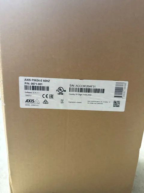 AXIS P5624-E 60HZ