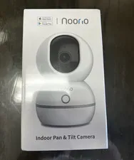 Noorio Indoor PTZ Pan/Tilt 2K Wi-Fi Camera, Motion/Night Vision, 2-Way, White