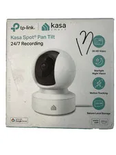 Tp-Link Kasa Spot Pan Tilt 2K HD WiFi Camera Starlight Night Vision KC410S Box