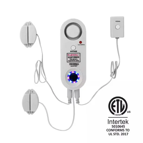 Safe Pool Alarm with High-Visibility Strobe Light