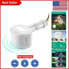Versatile 120V Motion Detector with Adjustable Settings - Ideal for Home Safety