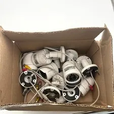 Samsung SDC-9443BCN White Corded Digital Color CCTV Security Camera Lot of 8