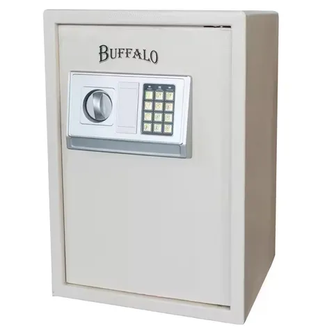 1.5 Cu. Ft. Floor Safe with Electronic Lock in Beige