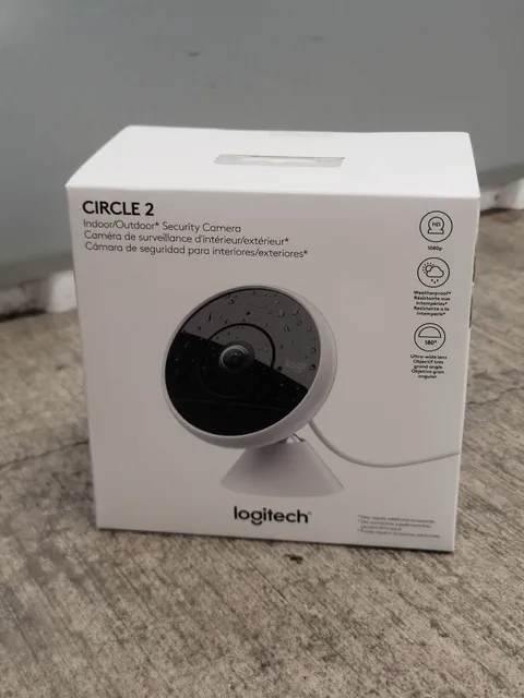 Logitech Circle 2 (V-R0008) WIRED WiFi Security Camera Indoor/Outdoor, Works