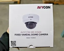 AVYCON HD Coax Fixed Vandal Dome Camera - Indoor/Outdoor