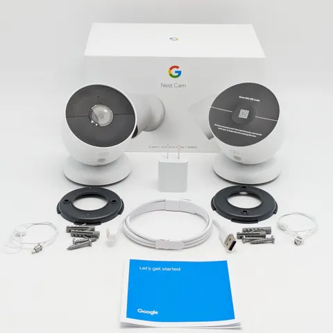 Google Nest Cam 2nd Gen Indoor/Outdoor Camera System - G3AL9 - GA01894-US (2pk)