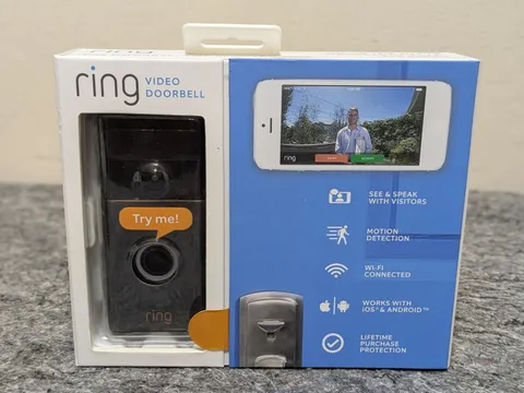 Ring Wi-Fi Enabled Video Doorbell - Venetian Bronze New Open Box - Genuine Ring