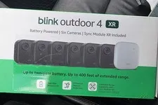 NEW Blink Outdoor 4 XR 6 Camera System Smart Wireless Home Security 1080p Sealed