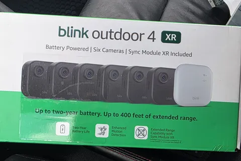 NEW Blink Outdoor 4 XR 6 Camera System Smart Wireless Home Security 1080p Sealed