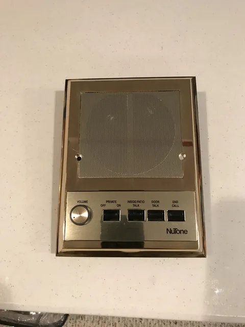 *NEW* NuTone IS-419PB Polished Brass Outdoor Patio Speaker