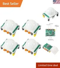 HC-SR501 Infrared Sensors (4-Pack) - Reliable Motion Detection for Automation