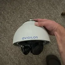 Avigilon 9W-H3-3MH-DP1-B Wired Dome Security Camera, 3 Pack, White/Black