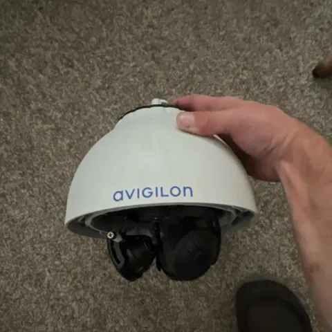 Avigilon 9W-H3-3MH-DP1-B Wired Dome Security Camera, 3 Pack, White/Black