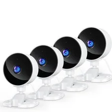 YOTON Indoor Security Camera for Baby Monitor Home & Pets 2.4GHz WiFi with