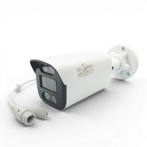 GSS Pro 5MP IP Bullet Camera - PoE AI Dual Light with Audio