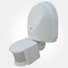 Exterior 180? Pir Adjustable Detector 12m Motion Sensor White Safety Lights